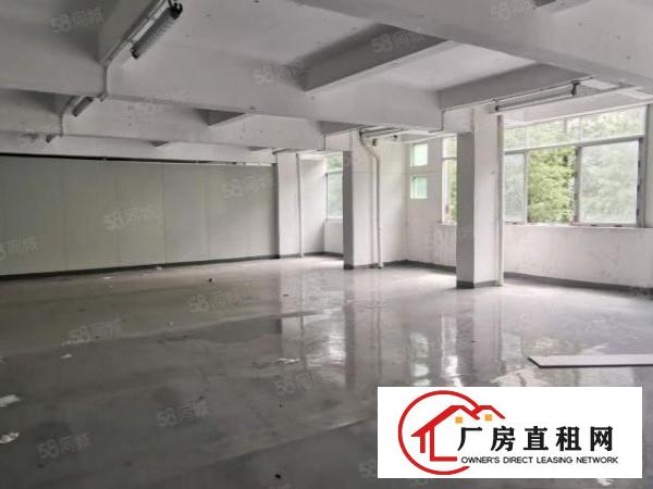  厦边新空出带精装修1100平厂房，有地坪漆