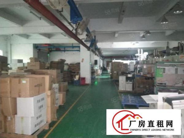  长安镇厦岗出租一楼带3部行车豪华办公室2500平厂房出租可分
