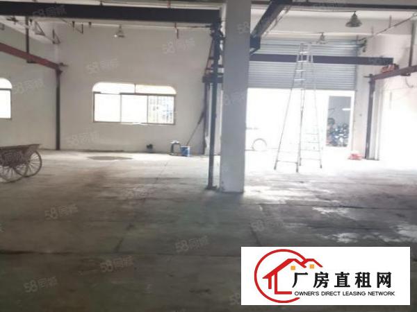  沙头南区新空出带行车一楼580平方厂房招租