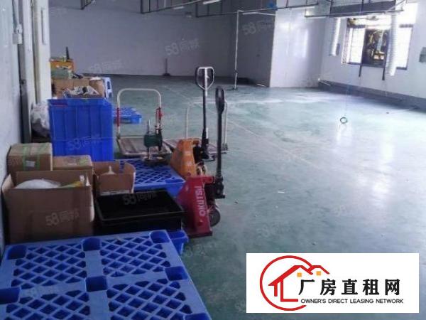  长安镇上沙工业园出租三楼380平厂房有现成办公室装修可分租