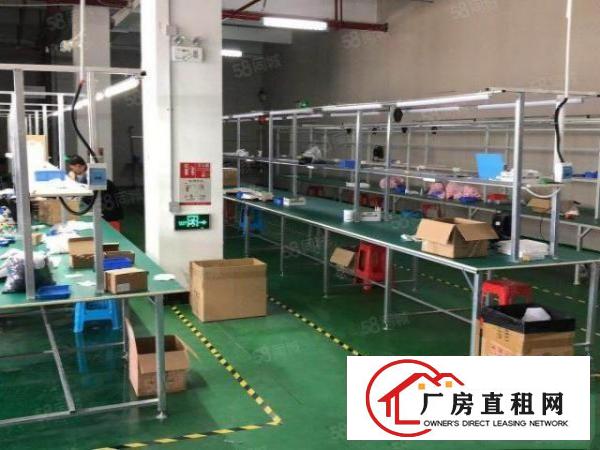  长安滨海湾新区重工厂房二楼2580平，精装修，拎包入户