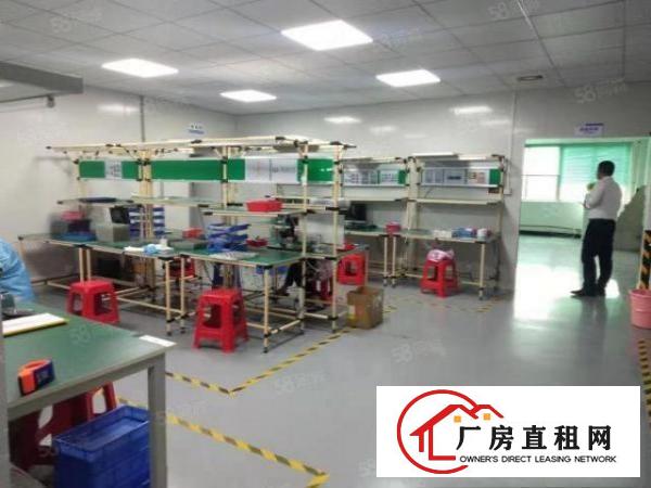 长安广深高速附近新出楼上1100平现成无尘车间厂房