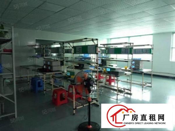  长安广深高速附近新出楼上1100平现成无尘车间厂房
