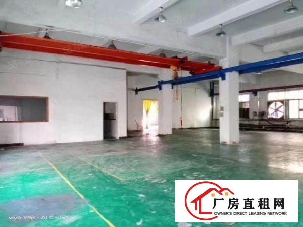  长安镇乌沙一楼2000平厂房带行车豪华装修可办环评可分租
