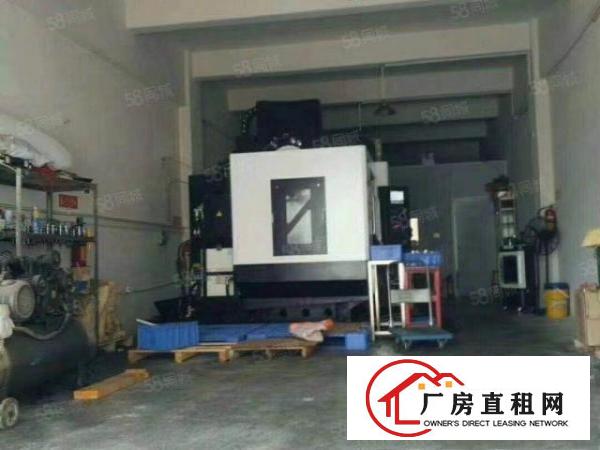  长安镇新出厦边一楼标准厂房200平方，现成装修，水电到位。