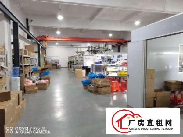  长安街口新岗路新空出一楼1200平带航车精装修办公室厂房出租
