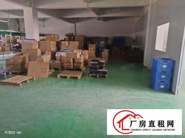 长安沙头新出楼上850平带装修办公室厂房招租