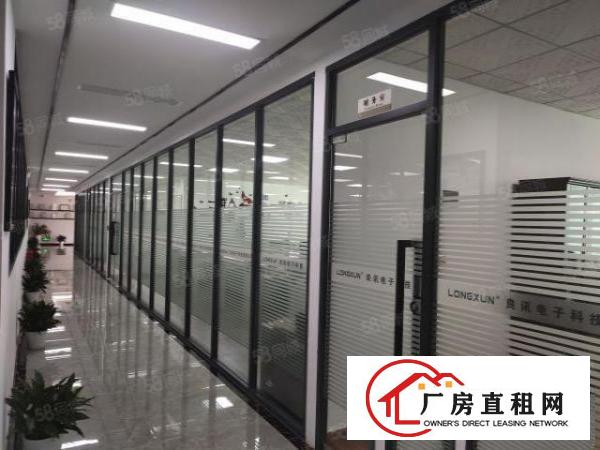  长安莞深高速口街口新出楼上精装修厂房2570平