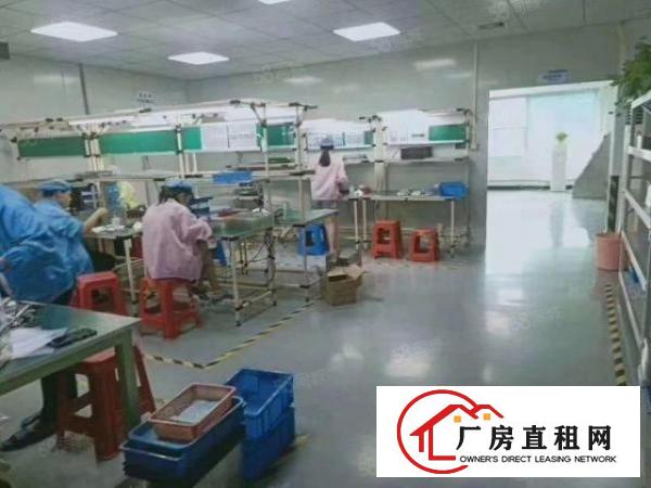  街口豪华装修厂房楼上900平方，95平方主线，电子行业