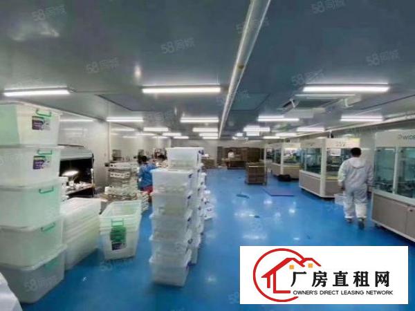  新出长安厦边1450平无尘厂房低价招租，水电齐全，拎包入住