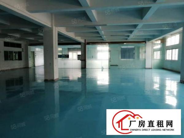  乌沙全新装修厂房楼上1200方，办公室，地坪漆，吊顶一应俱全