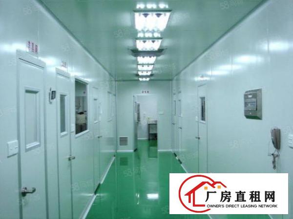  无尘车间1000.2200平米，办公室豪华装修，拎包入住