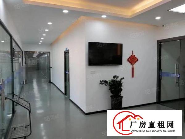  乌沙社区新出楼上精装修1000平厂房水电到位，无需转让费
