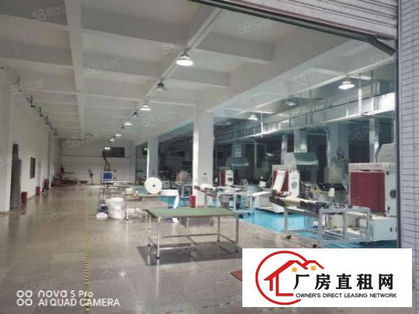  长安大型工业区新出楼上2100平方，可分租，带装修，有地坪漆