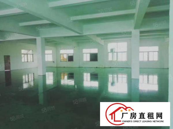  长安厦边新出二楼700平方厂房豪华装修，全新地坪漆，拎包入住
