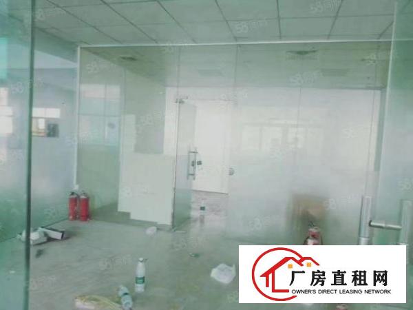  长安厦边新出二楼700平方厂房豪华装修，全新地坪漆，拎包入住