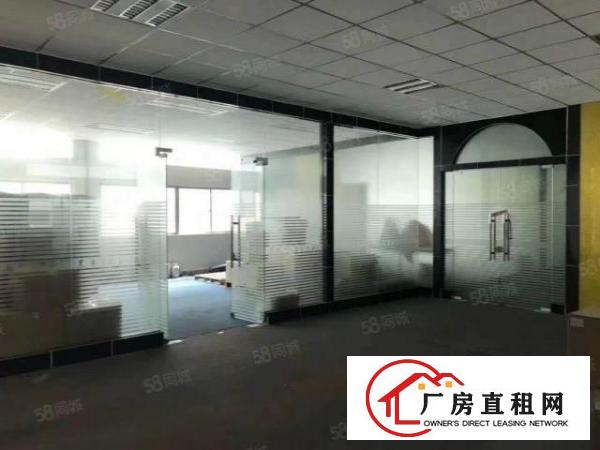  带现成办公室精装修厂房长安镇乌沙实业客分租楼上1350平