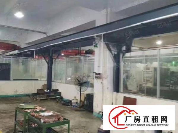  锦厦一楼带行车厂房1350方，现成行车免费使用办公室豪华装修