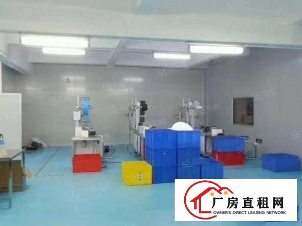  长安街口广深高速附近新出无尘车间三楼1850平方，超豪华装修