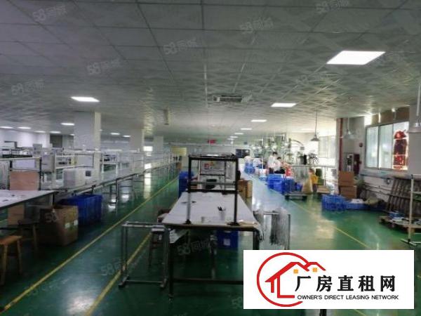  长安镇厦边358省道边新出标准厂房二楼1750平方可分租