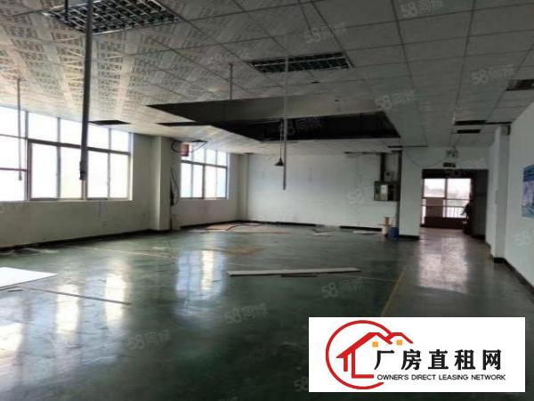  一手房东出租，厦岗精装修厂房三楼2750平方，全新地坪漆吊顶