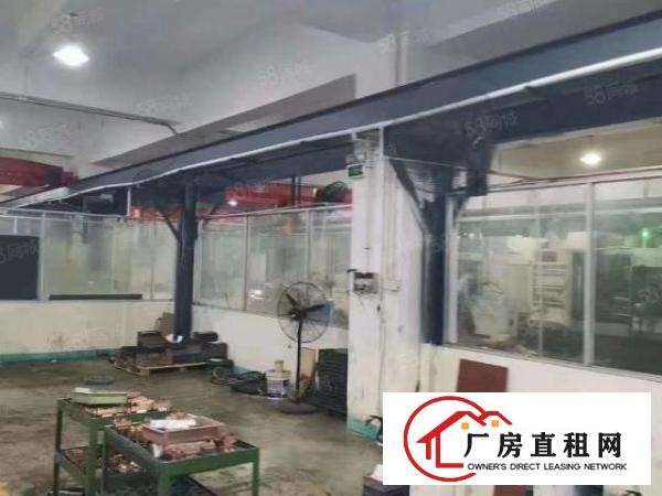  长安广深高速附近楼上2000平厂房出租带行车办公室水电齐全