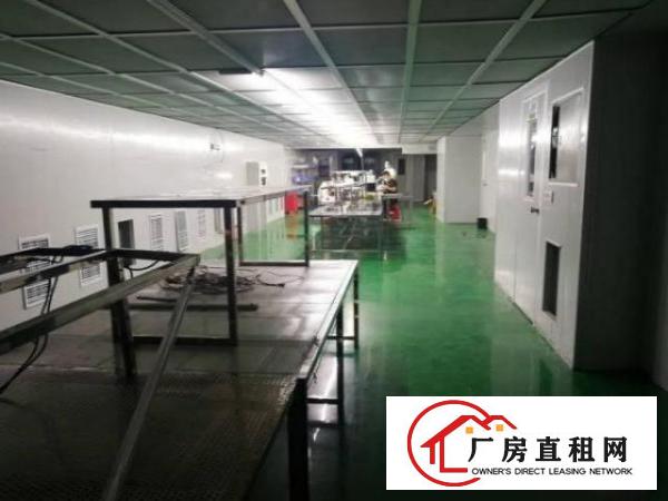  南栅工业区现成无尘车间1200平方，重工业厂房可放重型机器