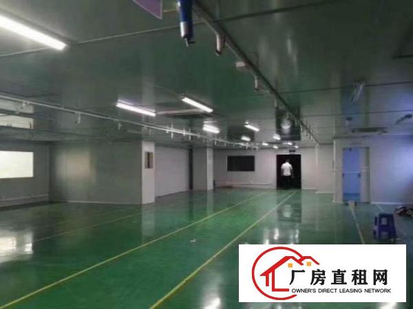  龙眼工业区楼上精装修1500平方原房东厂房出租，水电齐全