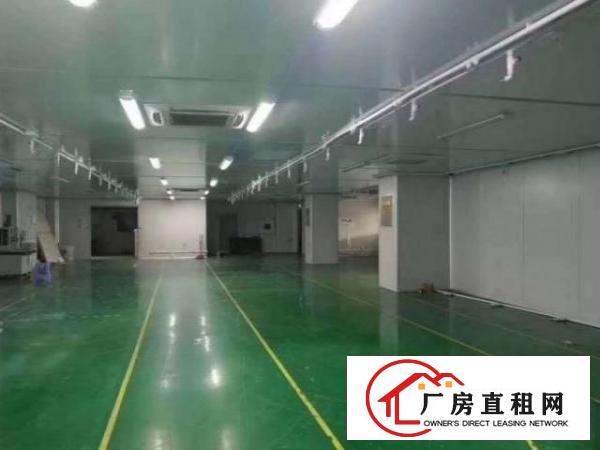  龙眼工业区楼上精装修1500平方原房东厂房出租，水电齐全