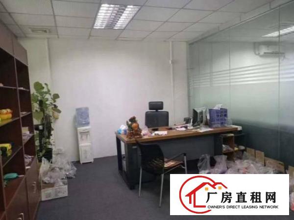  树田工业区楼上1500平方厂房出租，精装修办公室