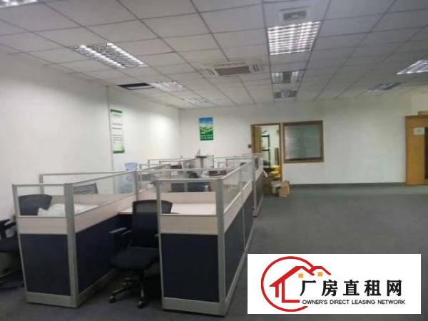  树田工业区楼上1500平方厂房出租，精装修办公室