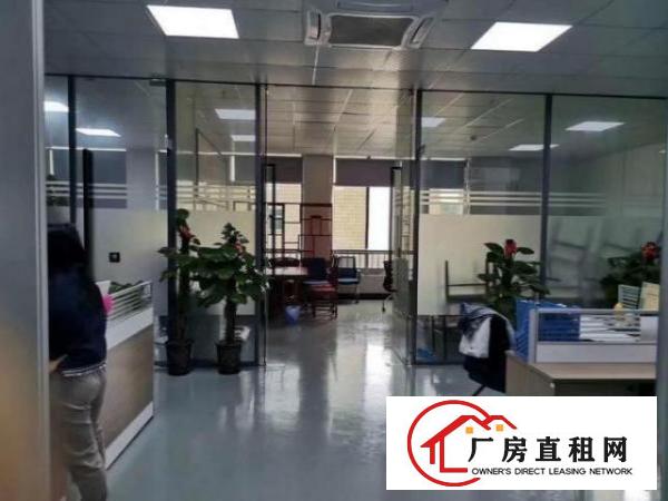  树田新出精装修1500平厂房两个全新货梯，可办环评