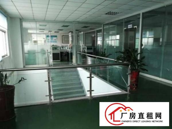 怀德工业区二楼1800平方厂房，豪华办公装修，水电齐全