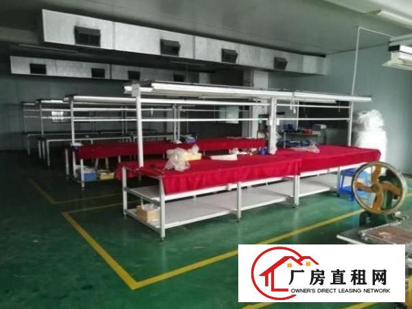  怀德工业区二楼1800平方厂房，豪华办公装修，水电齐全