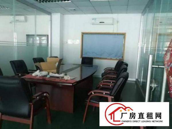  怀德工业区二楼1800平方厂房，豪华办公装修，水电齐全