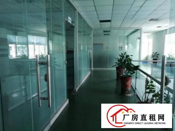  怀德工业区二楼1800平方厂房，豪华办公装修，水电齐全