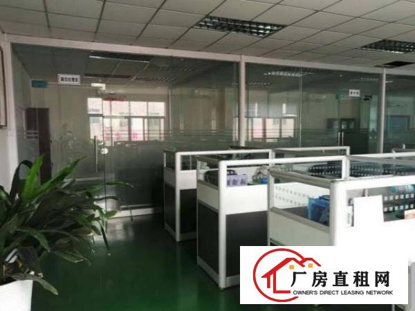  怀德工业区二楼1800平方厂房，豪华办公装修，水电齐全