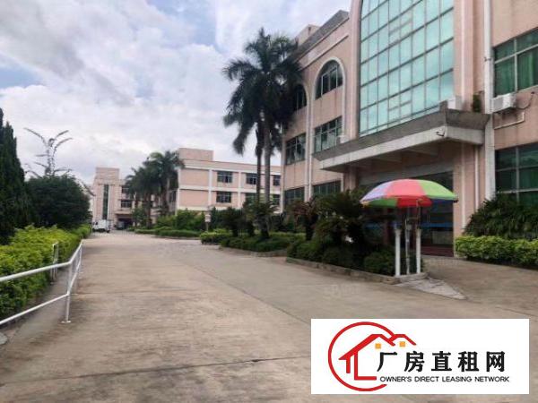  虎门高速出口附近工业区原房东独院厂房4000方，高6米带牛角