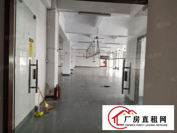  虎门白沙四楼1400平方现成水电办公室装修厂房！。