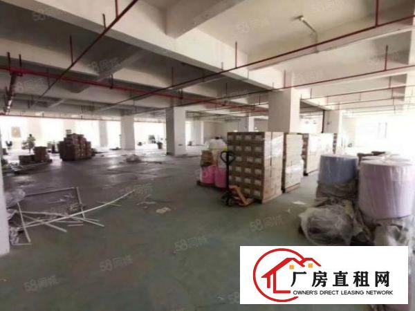  虎门怀德新出楼上整层2400平厂房招租可办环评重工业厂房