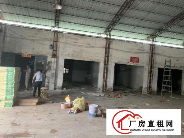  北栅358省道旁1100平新出的钢结构厂房招租交通便利