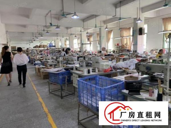  虎门龙眼新出楼上1000方制衣厂带装修有现成办公室