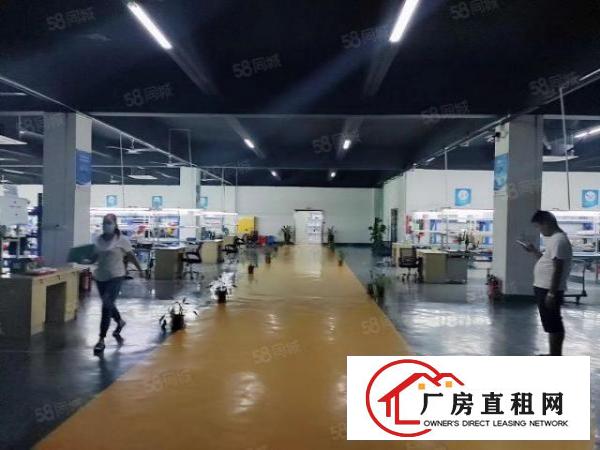  虎门博头工业区新出楼上原房东厂房680平出租可分租