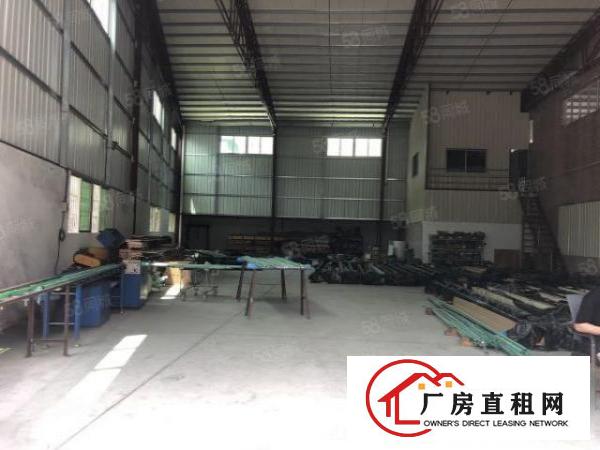  虎门新出钢构厂房一楼600平方米带装修出租