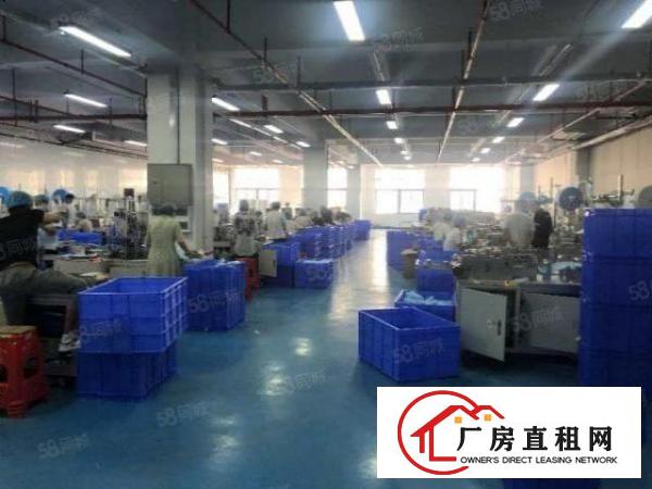  虎门威远实业客转租二楼整层5000平厂房装修豪华无转让费