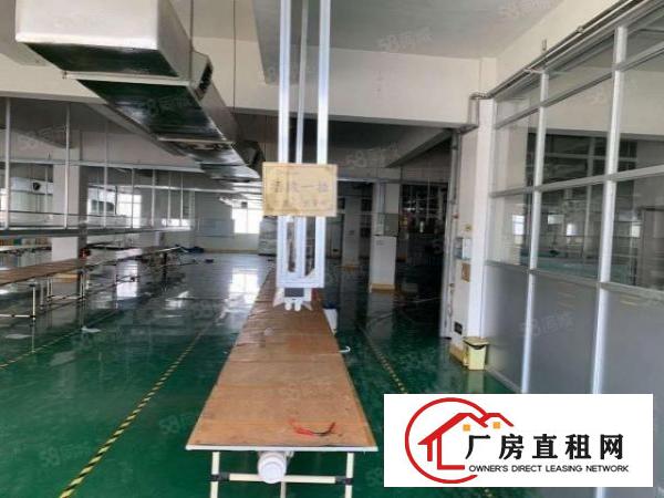  虎门大宁2楼1700平靠南部湾精装修3吨货梯13块厂房出租