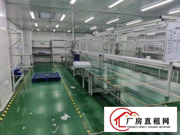  虎门镇怀德大蒲工业区新出2楼整层1750平方厂房出租，精装修