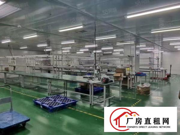  虎门镇怀德大蒲工业区新出2楼整层1750平方厂房出租，精装修