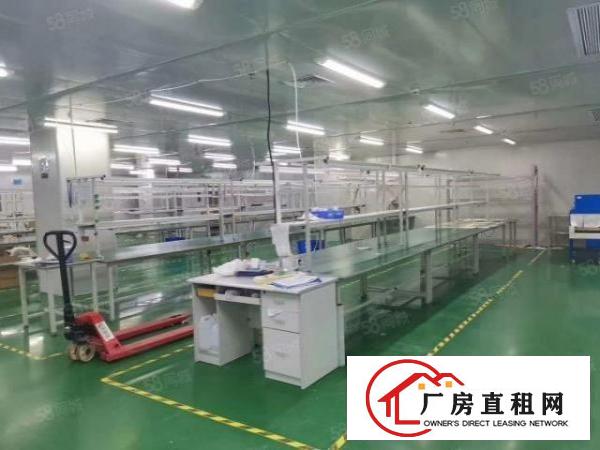  虎门镇怀德大蒲工业区新出2楼整层1750平方厂房出租，精装修