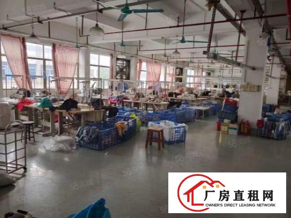  虎门龙眼制衣厂800平米出租现成设备线路